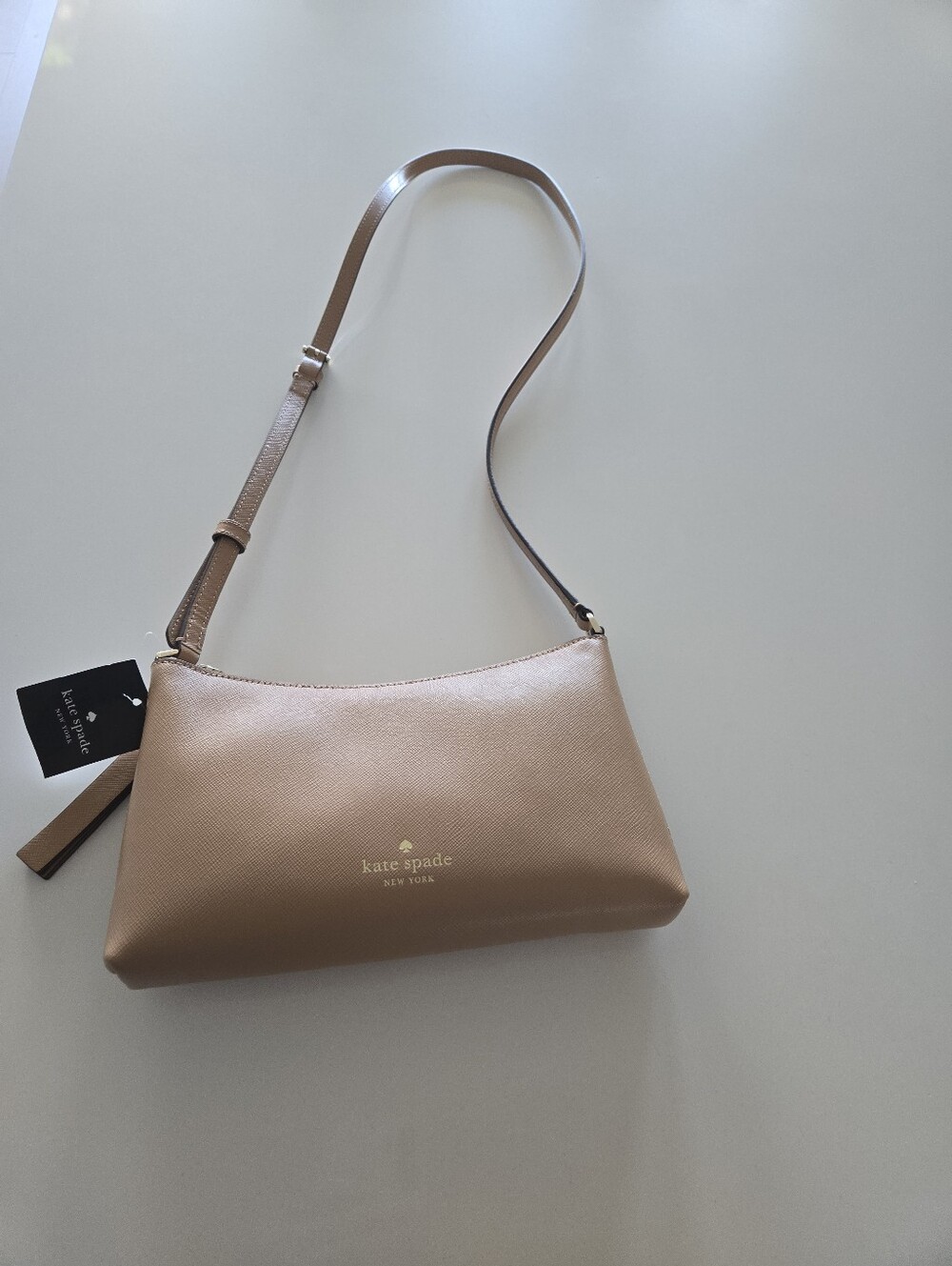 Kate Spade Sadie Small Crossbody Bag Fawn Light Brown NWT